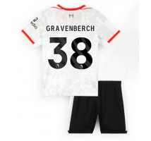 Liverpool Ryan Gravenberch #38 Koszulka Trzecia dzieci 2024-25 Krótki Rękaw (+ krótkie spodenki)